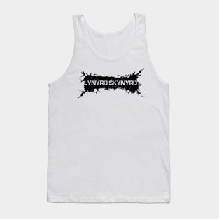 Black Distressed - Lynyrd Skynyrd Tank Top